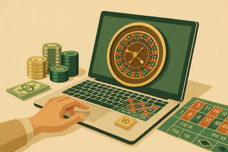 ruleta v igralnici
